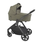 Kép 1/10 - Espiro Only Gel multifunkciós babakocsi fekete vázzal - 304 Stylish Khaki