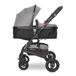 Kép 2/7 - Lorelli Alba multifunkciós babakocsi + adapter - Premium Opaline Grey