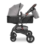 Kép 3/7 - Lorelli Alba multifunkciós babakocsi + adapter - Premium Opaline Grey