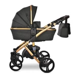 Kép 2/4 - Lorelli Rimini Premium multifunkciós babakocsi - Black Jasper