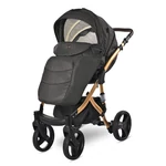 Kép 4/4 - Lorelli Rimini Premium multifunkciós babakocsi - Black Jasper