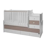 Kép 6/10 - Lorelli Maxi Plus kombi ágy 70x160 - White & Amber ÚJ