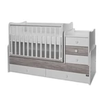 Kép 5/10 - Lorelli Maxi Plus kombi ágy 70x160 - White & Artwood ÚJ