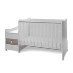 Kép 8/10 - Lorelli Maxi Plus kombi ágy 70x160 - White & Artwood ÚJ