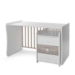 Kép 10/10 - Lorelli Maxi Plus kombi ágy 70x160 - White & Artwood ÚJ