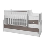 Kép 4/10 - Lorelli Maxi Plus kombi ágy 70x160 - White & Caffe ÚJ
