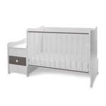 Kép 7/10 - Lorelli Maxi Plus kombi ágy 70x160 - White & Caffe ÚJ