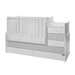 Kép 6/10 - Lorelli Maxi Plus kombi ágy 70x160 - Milky & Milky Green ÚJ