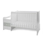 Kép 7/10 - Lorelli Maxi Plus kombi ágy 70x160 - Milky & Milky Green ÚJ
