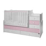 Kép 6/10 - Lorelli Maxi Plus kombi ágy 70x160 - Orchid & Orchid Pink ÚJ
