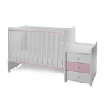 Kép 8/10 - Lorelli Maxi Plus kombi ágy 70x160 - Orchid & Orchid Pink ÚJ