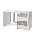 Kép 9/10 - Lorelli Maxi Plus kombi ágy 70x160 - White & String ÚJ