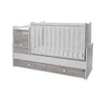 Kép 2/10 - Lorelli Trend PLUS kombi ágy 70x165 - White & Artwood ÚJ