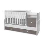 Kép 3/10 - Lorelli Trend PLUS kombi ágy 70x165 - White & Caffe ÚJ