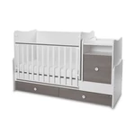 Kép 4/10 - Lorelli Trend PLUS kombi ágy 70x165 - White & Caffe ÚJ