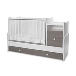 Kép 5/10 - Lorelli Trend PLUS kombi ágy 70x165 - White & Caffe ÚJ