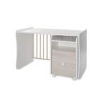 Kép 8/10 - Lorelli Trend PLUS kombi ágy 70x165 - White & Light Oak ÚJ