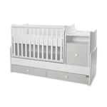 Kép 3/10 - Lorelli Trend PLUS kombi ágy 70x165 - White & Milky Green ÚJ