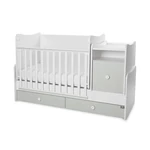 Kép 4/10 - Lorelli Trend PLUS kombi ágy 70x165 - White & Milky Green ÚJ