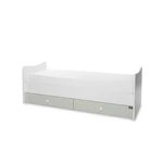 Kép 10/10 - Lorelli Trend PLUS kombi ágy 70x165 - White & Milky Green ÚJ