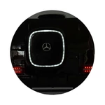 Kép 6/10 - Chipolino SUV Mercedes Benz EQG elektromos autó bőr üléssel - black
