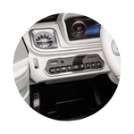 Kép 7/10 - Chipolino SUV Mercedes Benz EQG elektromos autó bőr üléssel - black