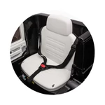 Kép 10/10 - Chipolino SUV Mercedes Benz EQG elektromos autó bőr üléssel - black