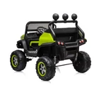 Kép 2/10 - Chipolino Off Road Mercedes UNIMOG elektromos autó bőr üléssel - green