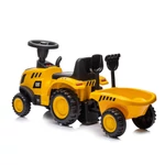 Kép 6/10 - Chipolino CAT traktor bébitaxi - yellow