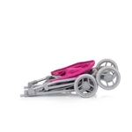Kép 2/3 - Chipolino Alice játék babakocsi - Grey/Pink linen