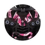 Kép 5/5 - Chipolino ATV bébitaxi tolókarral és kupolával - White/pink