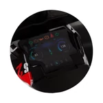 Kép 7/8 - Chipolino ATV bébitaxi tolókarral és kupolával - White/Red