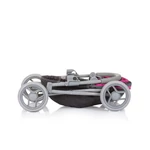 Kép 3/4 - Chipolino Daisy játék babakocsi - Grey/Pink linen