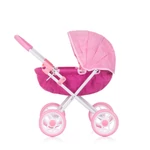 Kép 2/3 - Chipolino Daisy játék babakocsi - Pink linen
