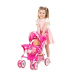 Kép 5/6 - Chipolino Dolly játék babakocsi - Multicolor
