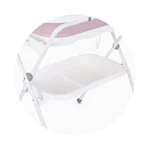 Kép 8/9 - Chipolino Fiore Fürdetőállvány pelenkázólappal - Pink