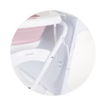 Kép 9/9 - Chipolino Fiore Fürdetőállvány pelenkázólappal - Pink