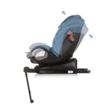 Kép 5/10 - Chipolino Tourino 360 I-Size autósülés 40-150 cm - Blue