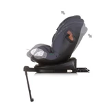 Kép 5/10 - Chipolino Tourino 360 I-Size autósülés 40-150 cm - Granite