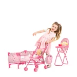 Kép 8/8 - Chipolino Trixy 3 in 1 babázós játék szett - Stars