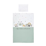 Kép 1/3 - Lorelli 3 részes ágynemű garnitúra - Happy Friends Mint