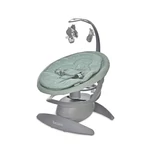 Kép 1/4 - Lorelli Toscana elektromos babahinta 9 kg-ig - Frosty Green Stars