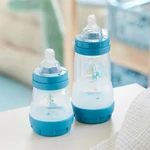 Kép 2/4 - MAM Anti colic Matt cumisüveg 260ml fiú