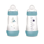 Kép 1/4 - MAM Anti colic Matt cumisüveg 260ml fiú