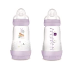 Kép 1/4 - MAM Anti colic Matt cumisüveg 260ml lány