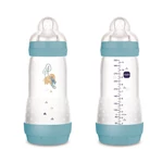 Kép 1/3 - MAM Anti Colic Matt cumisüveg 320 ml fiú