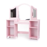 Kép 2/4 - Chipolino Játék öltöztetőasztal, pink