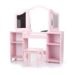 Kép 1/4 - Chipolino Játék öltöztetőasztal, pink
