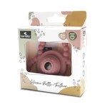 Kép 3/3 - Lorelli Természetes szilikon csörgő-rágóka - Deep Pink