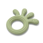 Kép 2/3 - Lorelli Polip természetes szilikon rágóka - Fresh Green